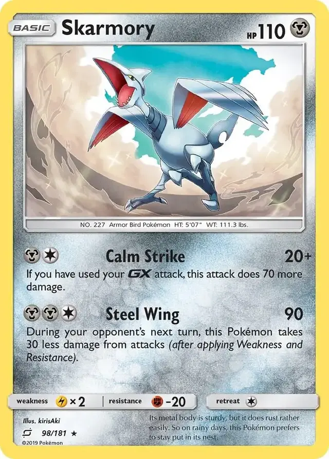 Skarmory - Pokemon Team Up #98