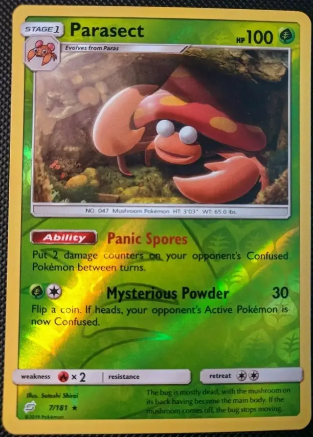 Parasect [Reverse Holo]