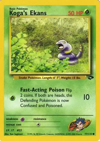 Koga's Ekans - Pokemon Gym Challenge #77