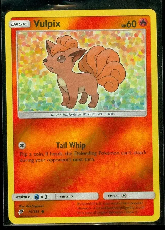 Vulpix [Reverse Holo] - Pokemon Team Up #15
