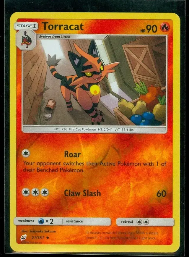 Torracat [Reverse Holo]