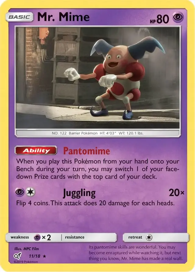 Mr. Mime - Pokemon Detective Pikachu #11