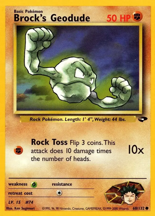 Brock's Geodude - Pokemon Gym Challenge #68