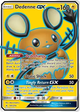Dedenne GX - Pokemon Unbroken Bonds