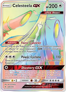 Celesteela GX 228 - Pokemon Unbroken Bonds
