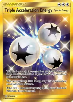 Triple Acceleration Energy 234 - Pokemon Unbroken Bonds