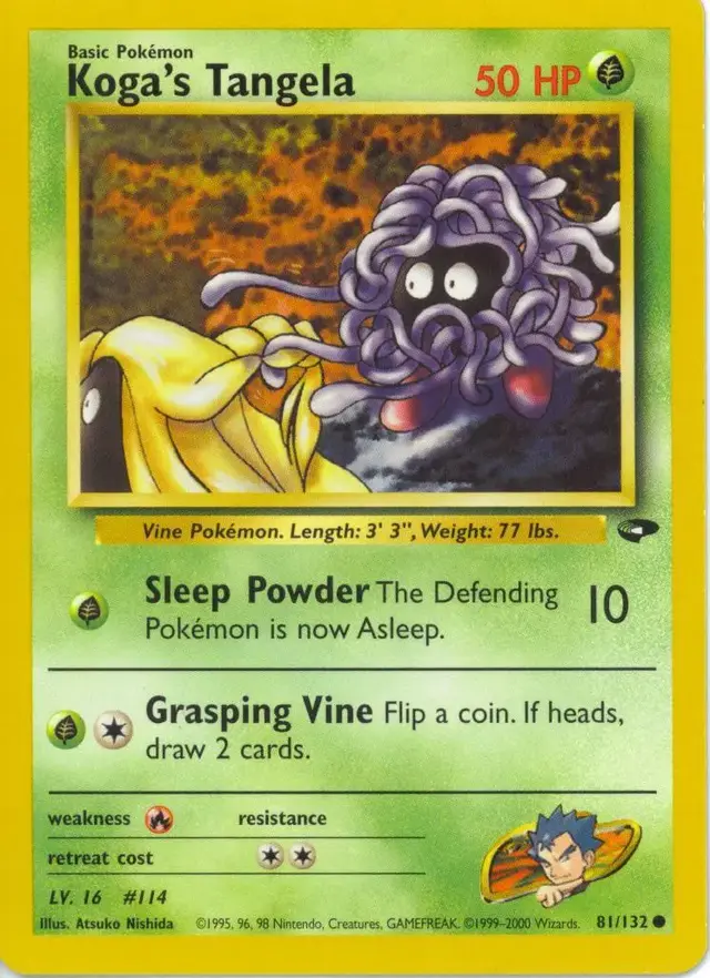 Koga's Tangela - Pokemon Gym Challenge #81
