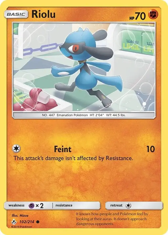 Riolu - Pokemon Unbroken Bonds #102