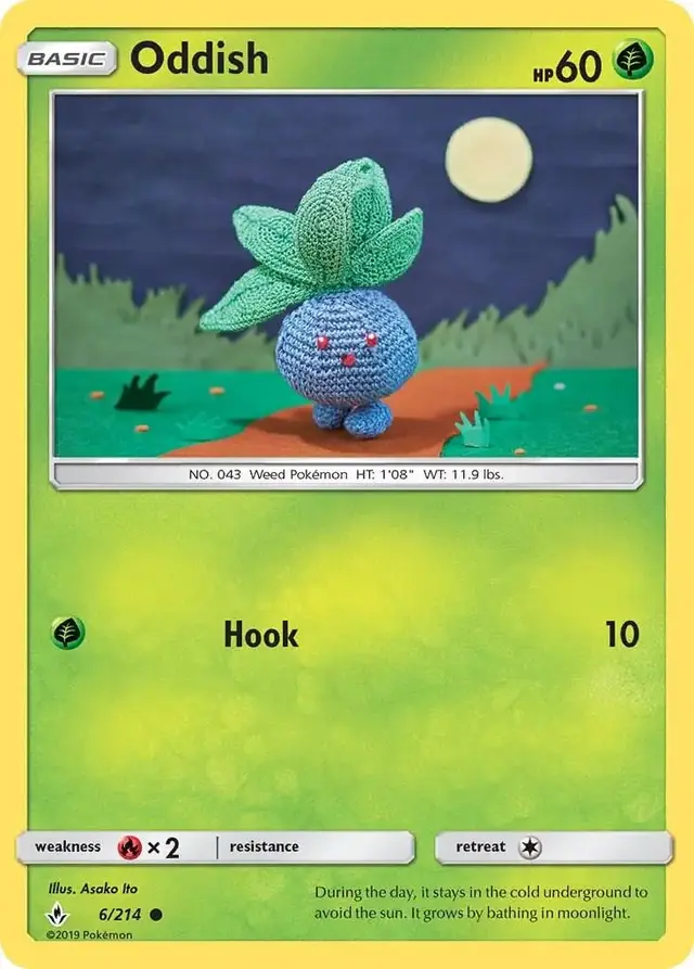 Oddish - Pokemon Unbroken Bonds #6