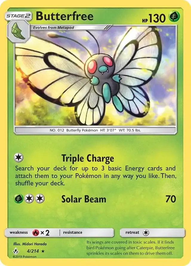 Butterfree - Pokemon Unbroken Bonds #4