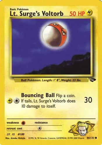 Lt. Surge's Voltorb - Pokemon Gym Challenge #86