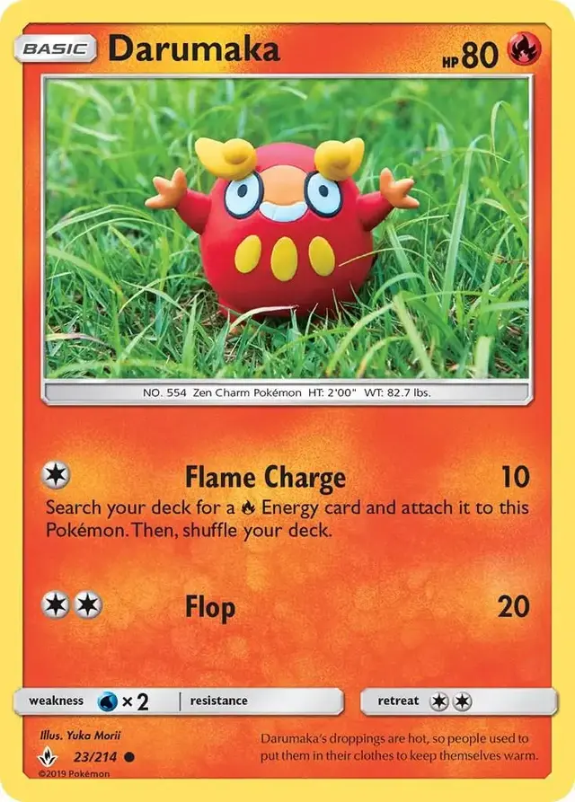 Darumaka - Pokemon Unbroken Bonds #23