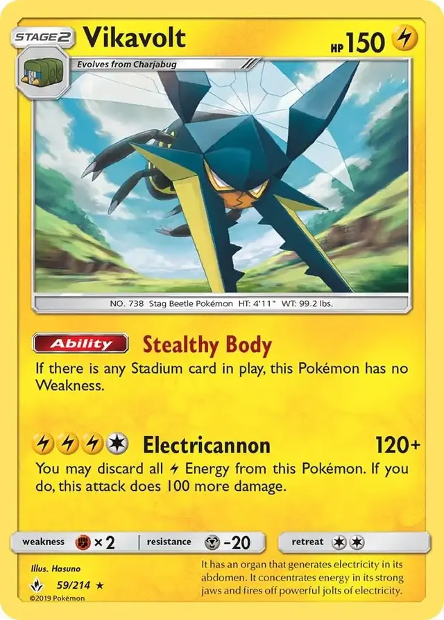 Vikavolt - Pokemon Unbroken Bonds #59