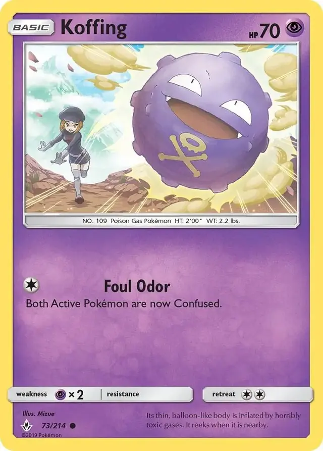 Koffing - Pokemon Unbroken Bonds #73