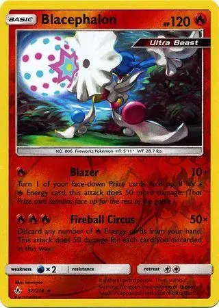 Blacephalon [Reverse Holo] - Pokemon Unbroken Bonds #32