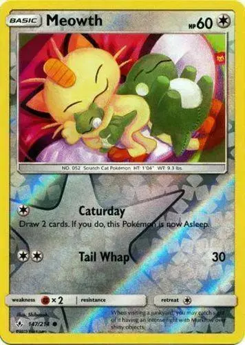 Meowth [Reverse Holo]