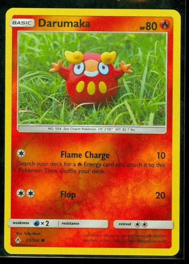 Darumaka [Reverse Holo] - Pokemon Unbroken Bonds #23