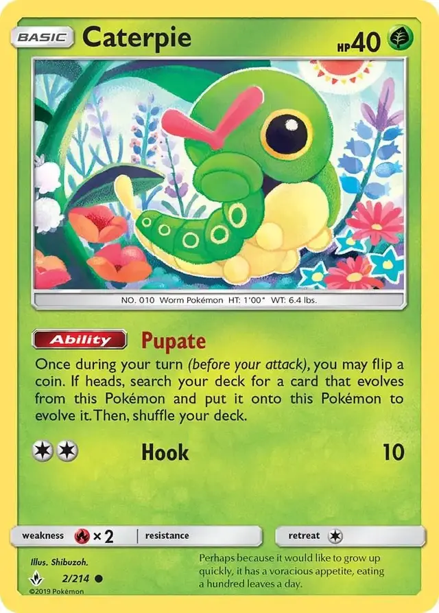 Caterpie - Pokemon Unbroken Bonds #2
