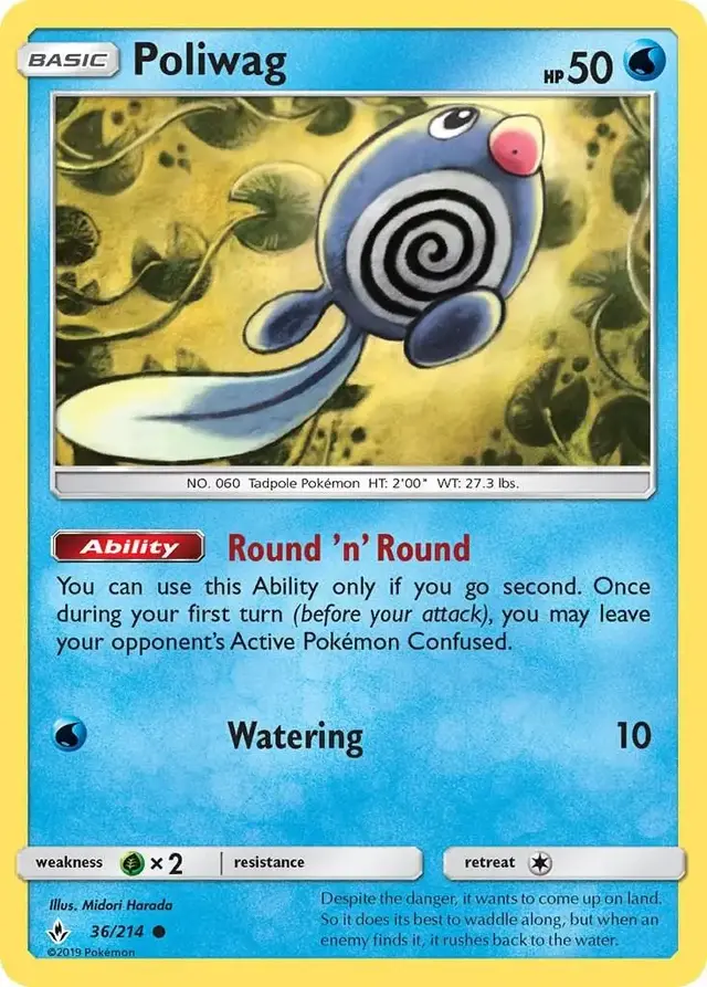 Poliwag - Pokemon Unbroken Bonds #36