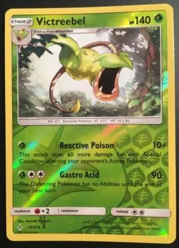 Victreebel [Reverse Holo] - Pokemon Unbroken Bonds #15