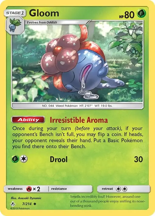 Gloom - Pokemon Unbroken Bonds #7