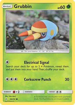 Grubbin - Pokemon Unbroken Bonds
