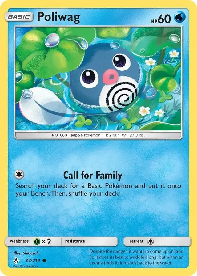 Poliwag - Pokemon Unbroken Bonds #37