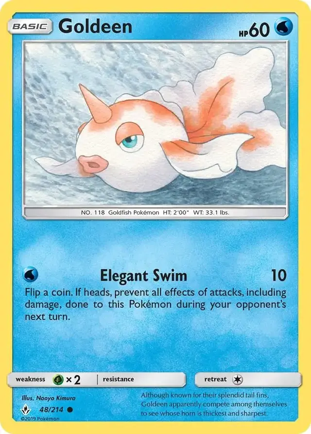 Goldeen - Pokemon Unbroken Bonds #48