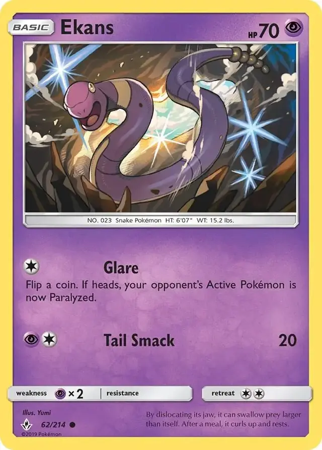 Ekans - Pokemon Unbroken Bonds #62