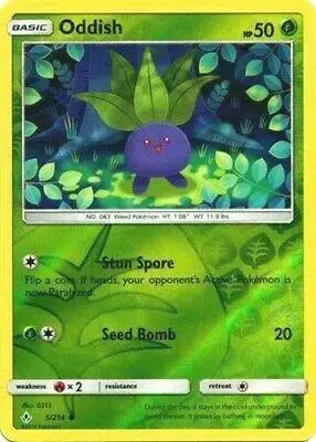 Oddish [Reverse Holo] - Pokemon Unbroken Bonds #5
