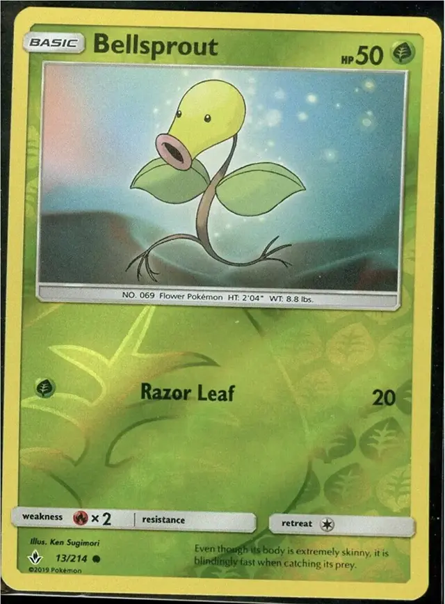 Bellsprout [Reverse Holo] - Pokemon Unbroken Bonds #13