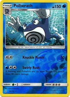 Poliwrath [Reverse Holo] - Pokemon Unbroken Bonds #39