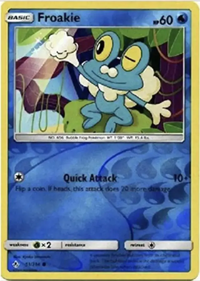 Froakie [Reverse Holo] - Pokemon Unbroken Bonds #51