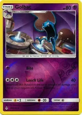 Golbat [Reverse Holo] - Pokemon Unbroken Bonds #65