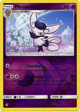 Meowstic [Reverse Holo] - Pokemon Unbroken Bonds