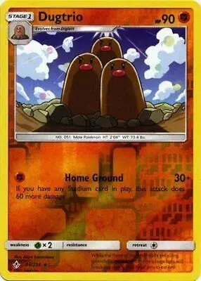 Dugtrio [Reverse Holo] - Pokemon Unbroken Bonds #86