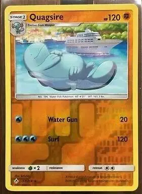 Quagsire [Reverse Holo] - Pokemon Unbroken Bonds #97