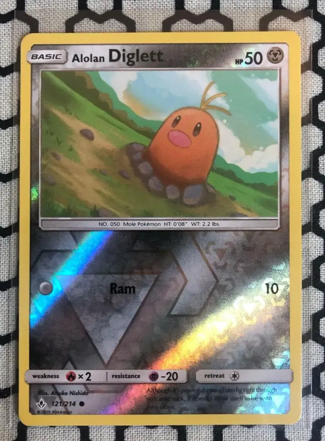 Alolan Diglett [Reverse Holo]