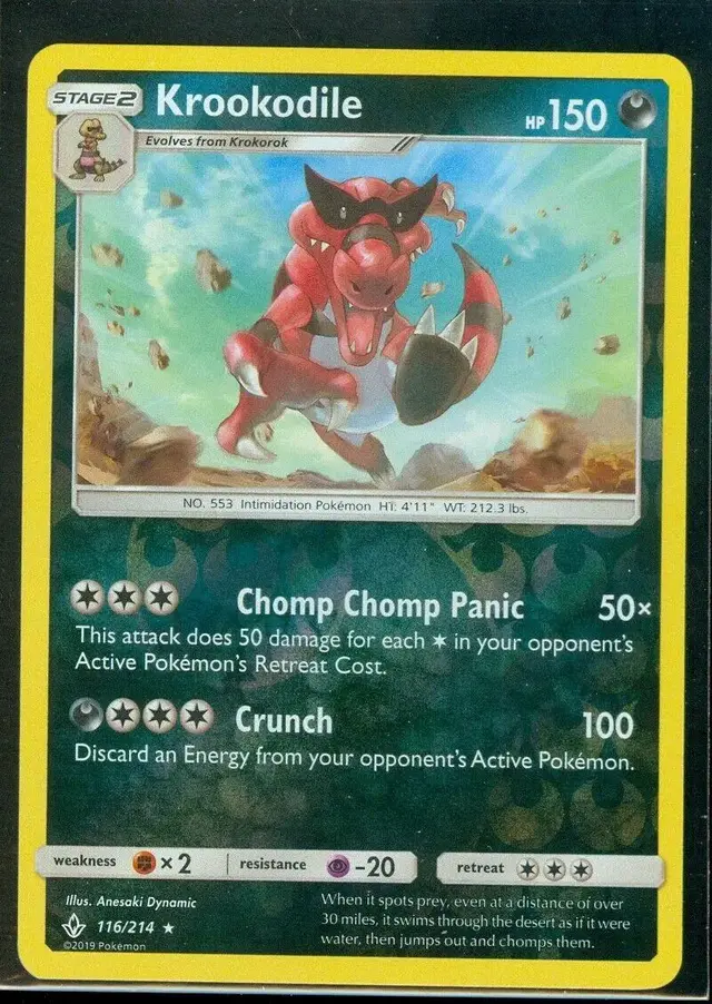 Krookodile [Reverse Holo]