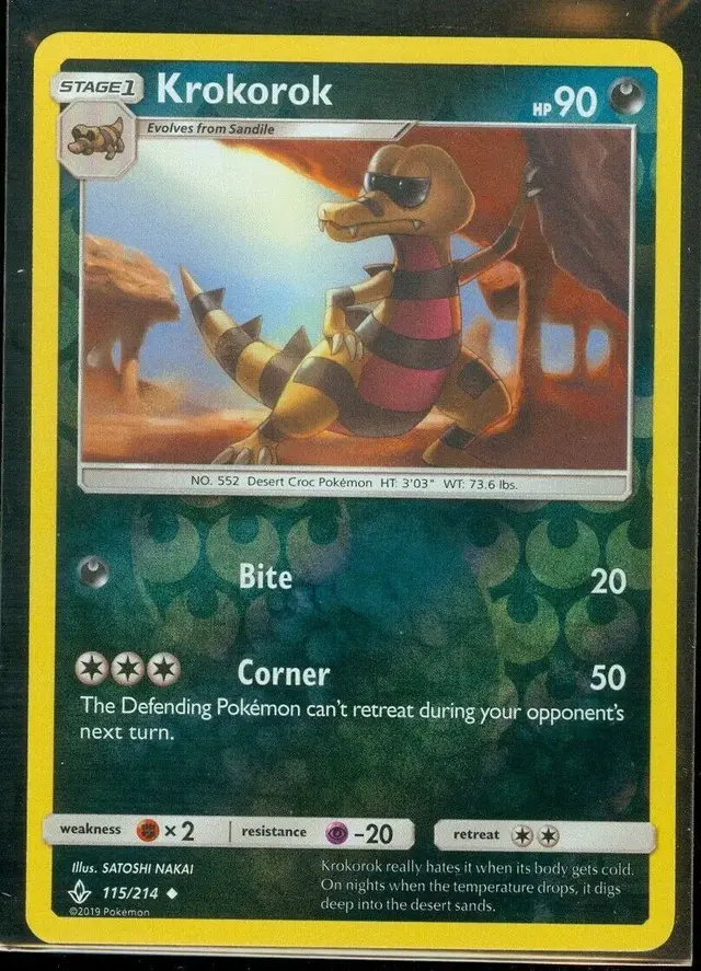 Krokorok [Reverse Holo]