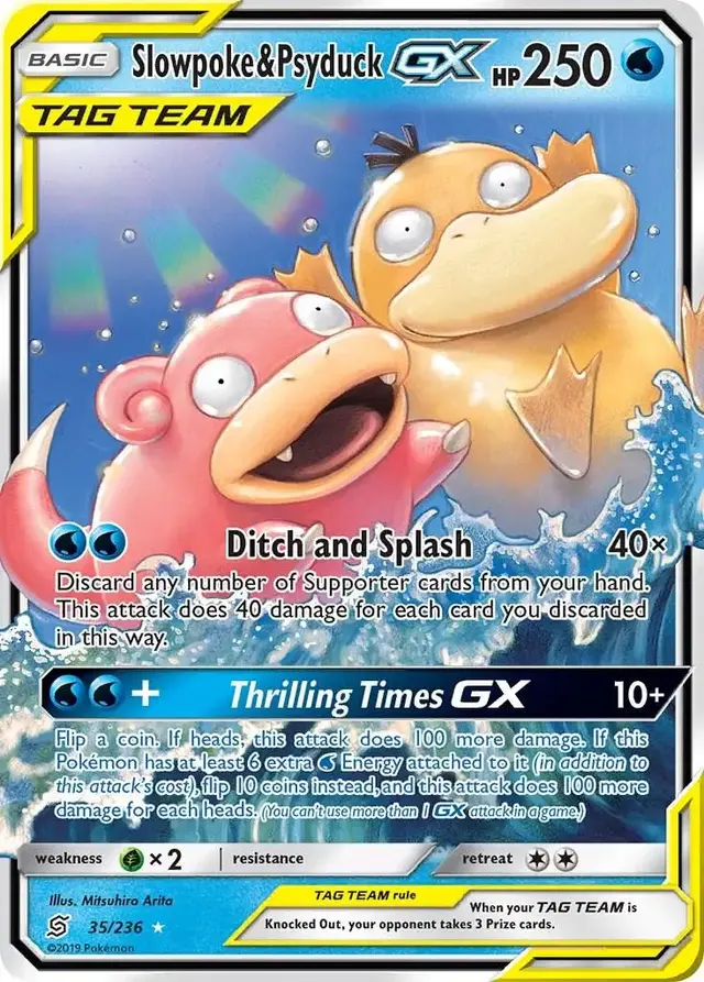 Slowpoke & Psyduck GX - Pokemon Unified Minds #35