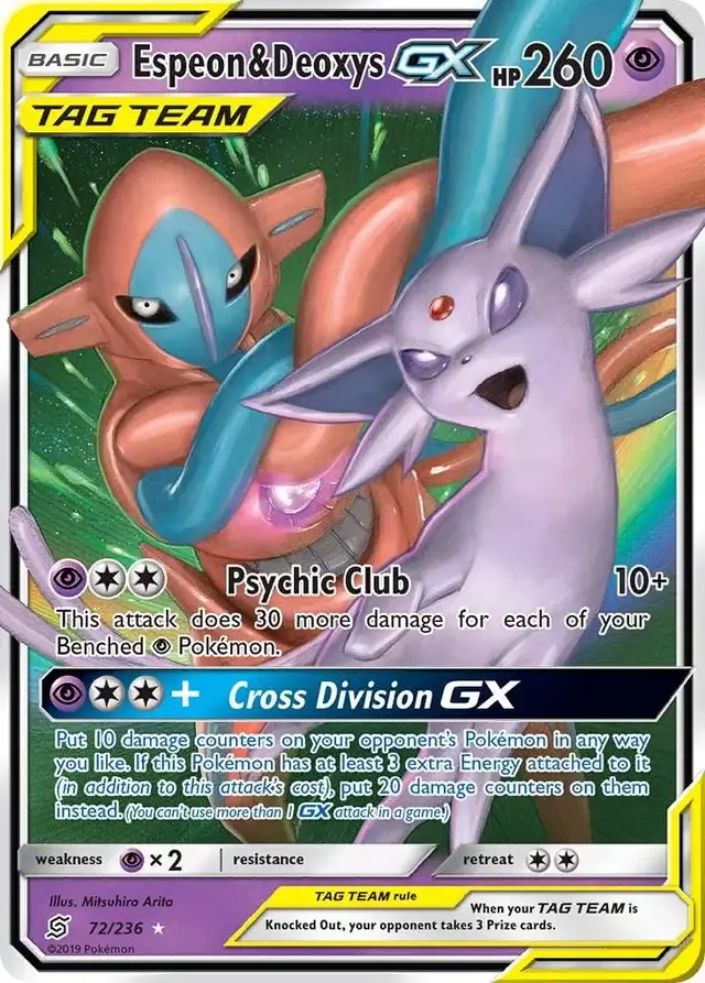Espeon & Deoxys GX - Pokemon Unified Minds #72