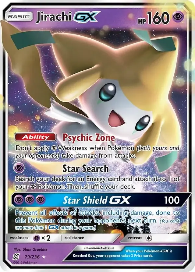 Jirachi GX - Pokemon Unified Minds #79