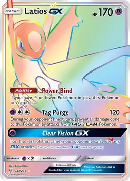 Latios GX 243 - Pokemon Unified Minds