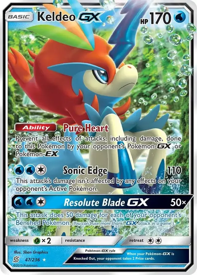 Keldeo GX - Pokemon Unified Minds #47