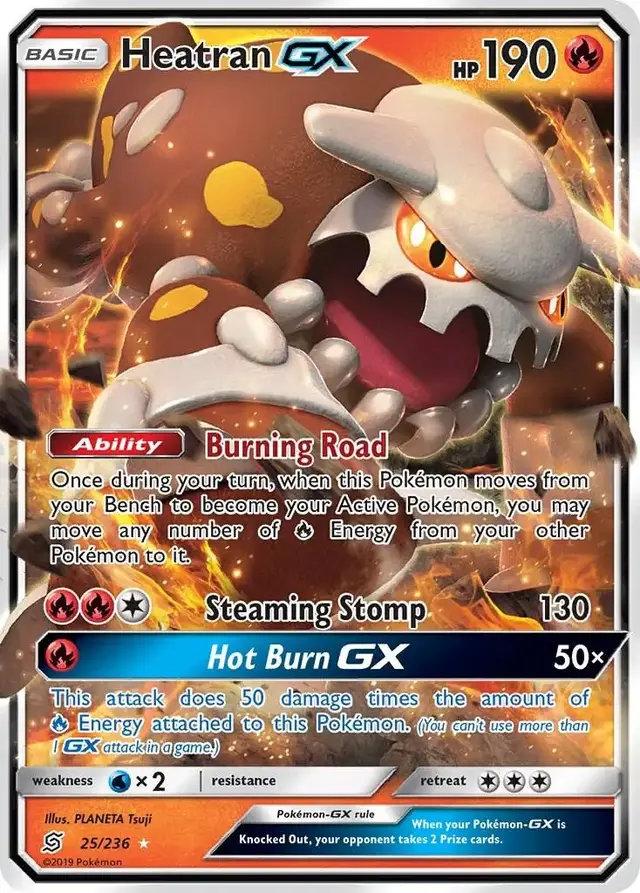 Heatran GX - Pokemon Unified Minds #25