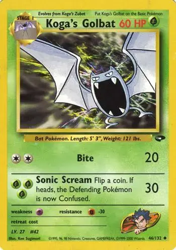 Koga's Golbat - Pokemon Gym Challenge #46