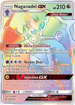 Naganadel GX 249 - Pokemon Unified Minds