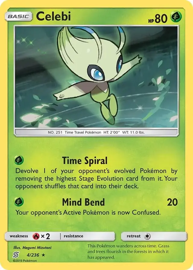 Celebi - Pokemon Unified Minds #4