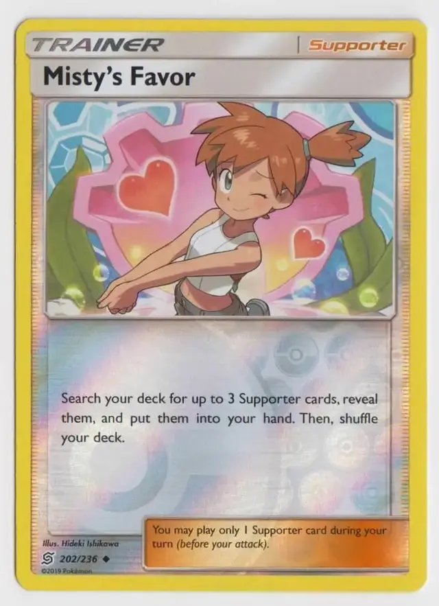 Misty's Favor [Reverse Holo]